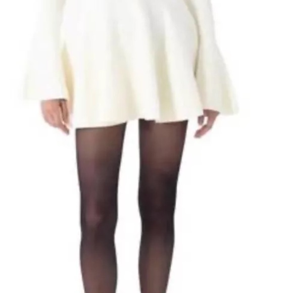 Ronny Kobo Wynne Knit Dress in EggshellRonny KoboColor:Eggshel Xs - Picture 3 of 16